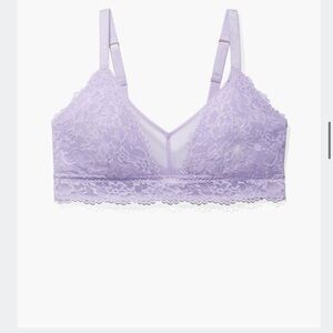 Savage X Fenty Lilac Lace Bralette and Panty set-💗3/$55💗